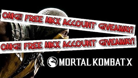 MKX HACKED ACCOUNT GIVEAWAY!! (IOS)