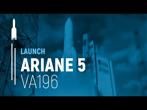 Arianespace Flight VA196 / RASCOM-QAF1R and NILESAT 201 video artwork