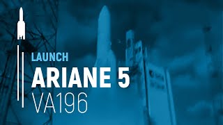 Flight VA196 – RASCOM-QAF1R / NILESAT 201 | Ariane 5 Launch | Arianespace