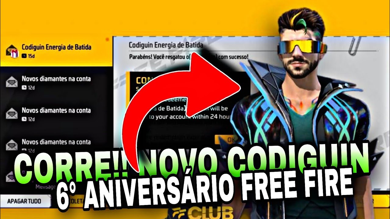 Codiguin FF: todos os novos códigos de Free Fire! - Clube do Vídeo Game