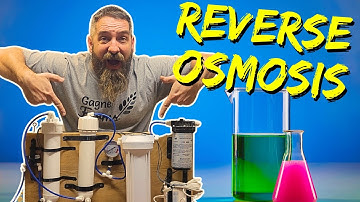 HOW TO BUILD a Reverse Osmosis System for Maple Syrup / Small scale RO for HOBBY Operation Upgrade