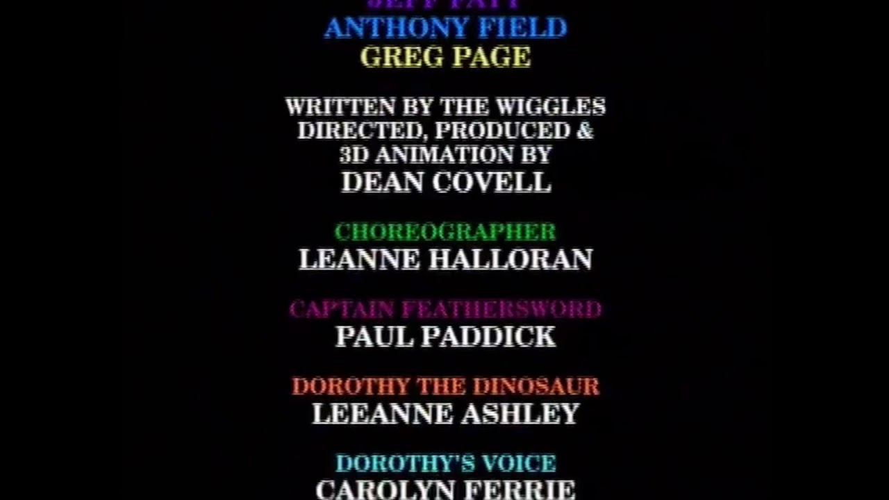 The Wiggles Closing End Credits