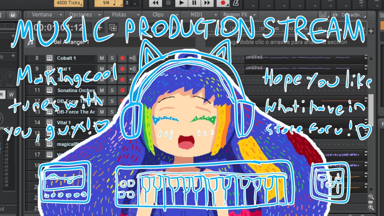 [MUSIC PRODUCTION STREAM] making some more music for your ears, guys!💙