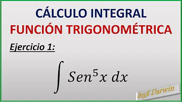 ¿Qué es una integral de una función trigonométrica?