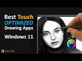 Best TOUCH OPTIMIZED Drawing Apps for Windows 11 (like Procreate) Easy Chapters for FAST comparison
