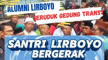 ALUMNI LIRBOYO GERUDUK GEDUNG TRANS7|| Alumni Lirboyo  #trans7 #lirboyo