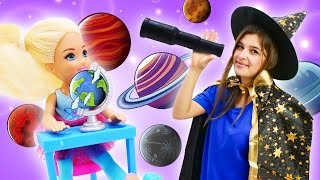 Смешные видео про Барби. Кукла Челси мечтает о космосе. Игры для девочек Ох уж эти куклы!