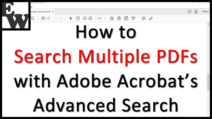 How to Search Multiple PDFs with Adobe Acrobat’s Advanced Search