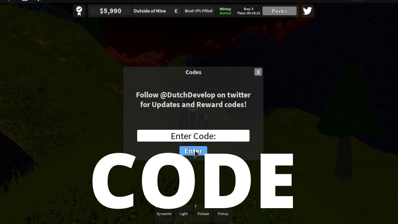 a-new-code-on-mining-inc-remastered-mining-inc-remastered-roblox-youtube