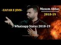 ZAFAR E JINN | Mesum Abbas | Whatsapp Status | Zafar Jin History | Imam Hussain Whatsapp Status Video Download Free