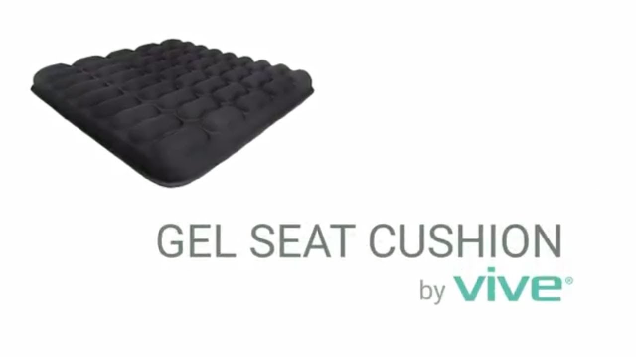 Vive Health CSH1051GRY Air Seat Cushion