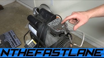 Air Compressor Not Building Pressure?!? "Free Fix"