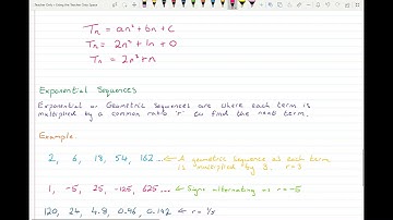 Non Linear Sequences - Patterns