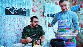 КУПИЛ 2 ДОМА В ДЕРЕВНЕ | ТАКОЕ БЛЮДО ИЗ ПЕЧИ ДОЛЖЕН ПОПРОБОВАТЬ КАЖДЫЙ | СОЛИМ САЛО - ПРОСТОЙ РЕЦЕПТ