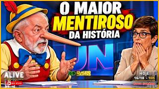 React de TODAS as mentiras de LULA ontem no JN e as promessas insustentáveis