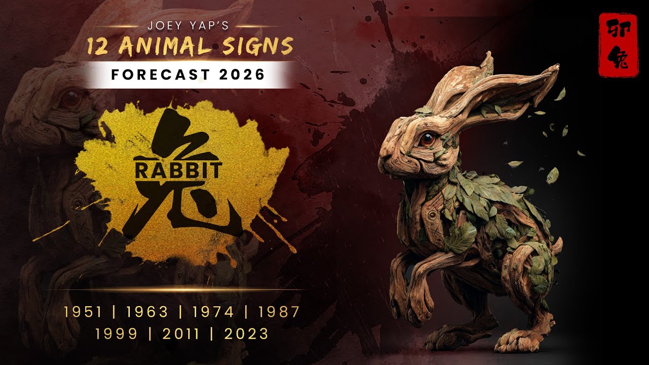 2026 Animal Signs Forecast: Rabbit [Joey Yap] - YouTube