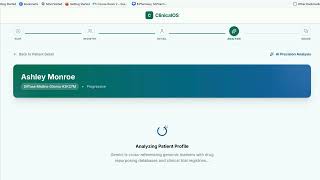 ClinicalOS - Vibecoded on Google AI Studio for Stanford x DeepMind Hackathon