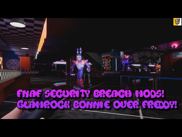 Glamrock Bonnie over Freddy [Five Nights at Freddy's Security Breach] [Mods]