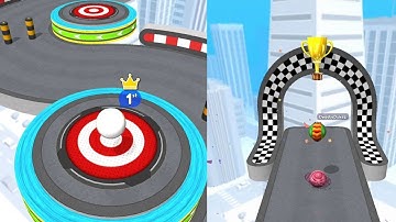 GOING BALLS‏ - ACTION BALLS-SPEEDRUN GAMEPLAY, Funny Fails and Impossible tricks