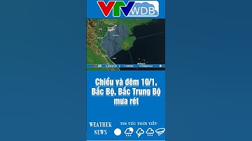 Chiều và đêm 10/1, Bắc Bộ, Bắc Trung Bộ mưa rét | VTVWDB