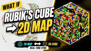 I Flattened a Rubik’s Cube into a 2D Map — Here’s What Happened