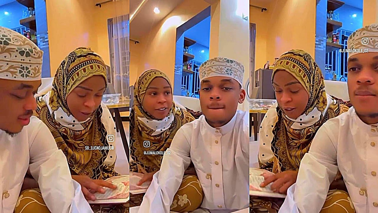 VIDEO GIGYMONEY AKIFUNDISHWA QURAN NA MUMEWE/ WATU HAWAAMINI HIKI