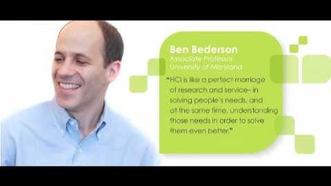 Ben Bederson - We are HCI