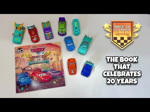Disney Cars Race To Celebrate Book Review: Celebrating 20 Years Of Cars | Lightning McQueen Day