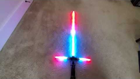 Kylo Ren "Fire and Ice" style for Proffieboard Neopixel Lightsabers