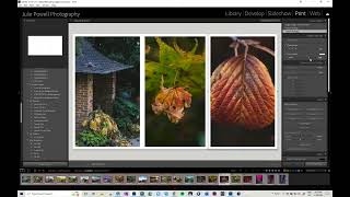 Using the Lightroom Print Module