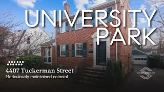 4407 Tuckerman St. video tour