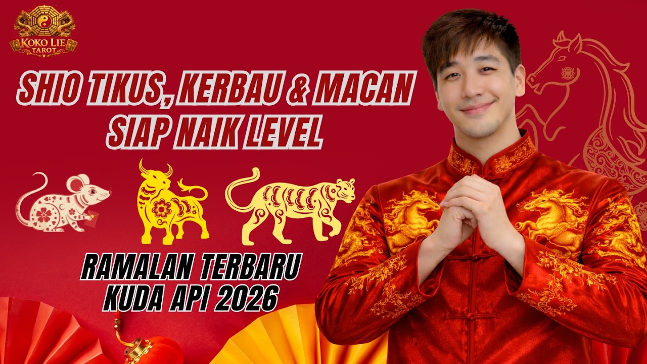 TAHUN KUDA API DATANG‼️ SHIO TIKUS, KERBAU & MACAN AKAN MENGALAMI INI