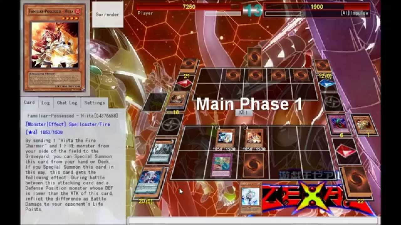 Yu-Gi-Oh YGOPro Match Duel - Dark Doriado Familliar-Possessed VS H.A.T
