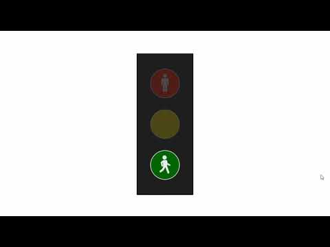 Экспресс-верстка на HTML и CSS: светофор с анимацией - #Shorts