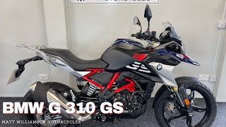 New Generation BMW G310 GS, Style Rallye In Cyanite Blue