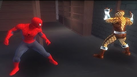 Spider man web of shadows | gameplay walkthrough part 2 | Red Chilli | PSP emulator android