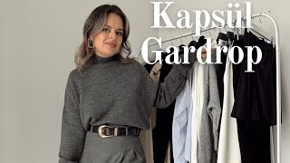 Kışlık kapsül gardrop nasıl yapılır?