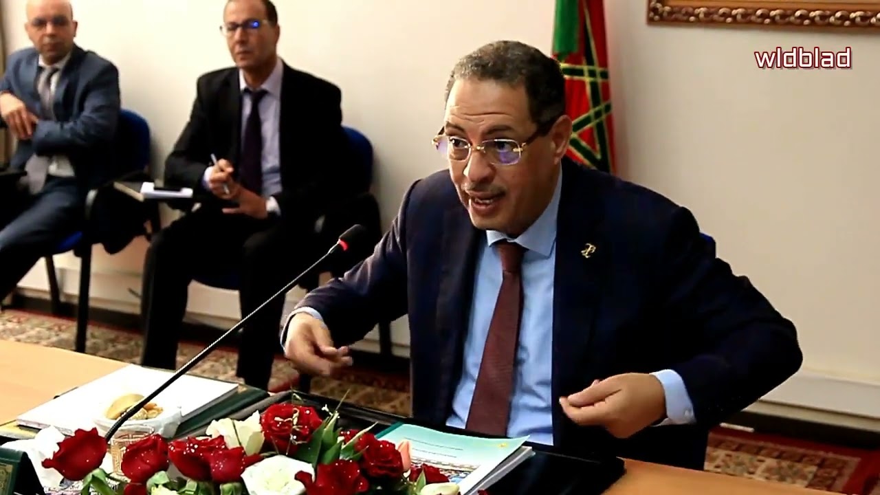 مداخلة عامل سطات في برمجة الفائض الخاص بالمجلس الاقليم