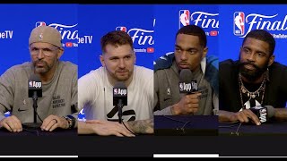 Dallas Mavericks NBA Finals Media Day Interview: Kyrie Irving, Luka Doncic, Jason Kidd, More