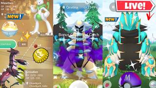 Hunting Shiny Shadow Giratina Groudon Raid Pokemon Go