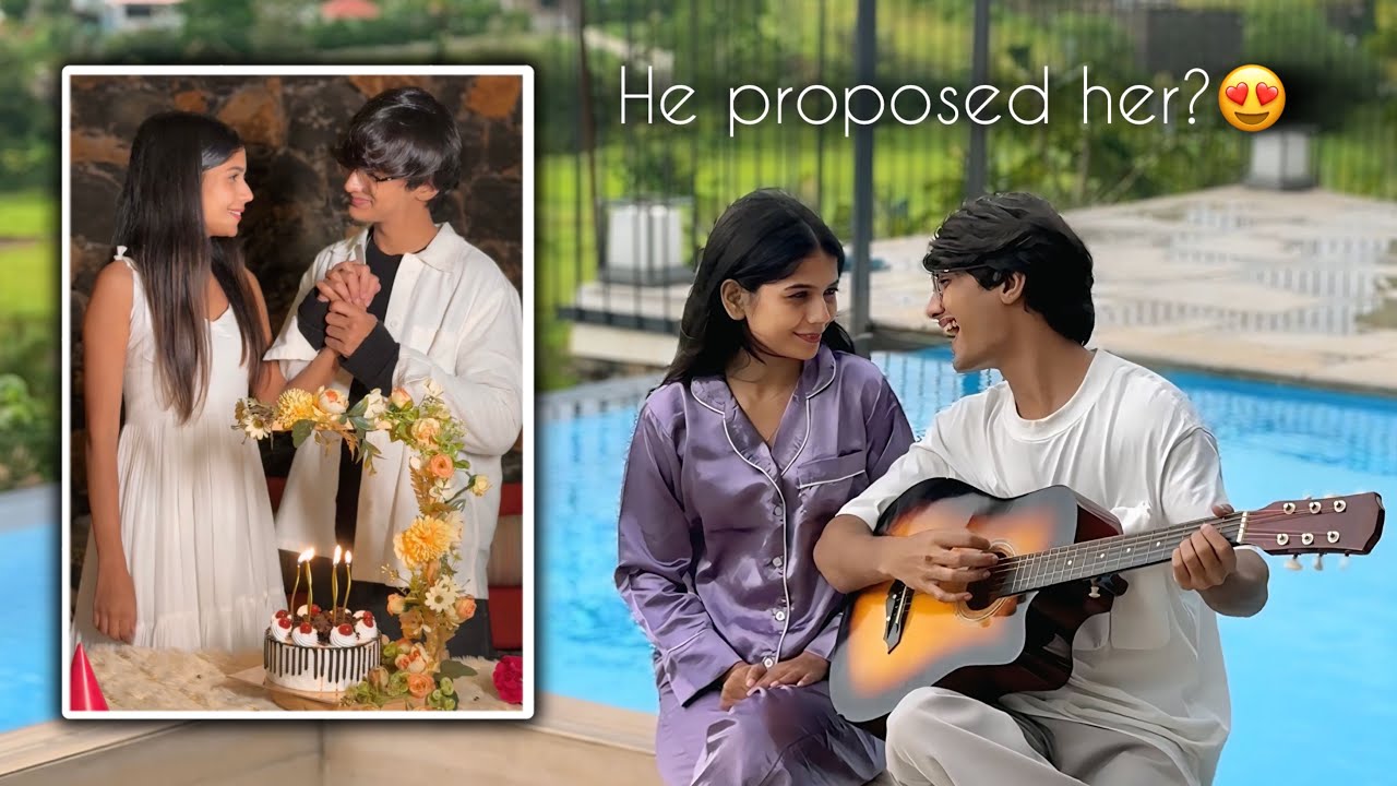 Proposal on birthday🙈 | Birthday Vlog | AdiVen🤍 | ft. 