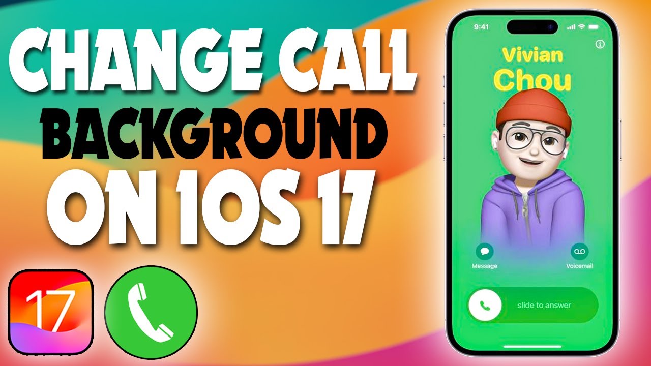 iOS 17: how to change call background on iOS 17 of iPhone | TECH ON ...