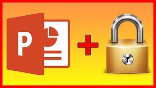 How to lock a PowerPoint 2016 file with a password - Tutorial