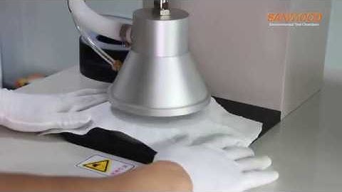 meltblown cloth test:Particle Filtration Efficiency (PFE) Tester