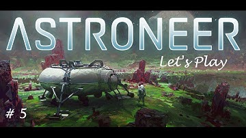 Astroneer S1E5 Truck and Trailer Build, Setup and Testing + New Base Power