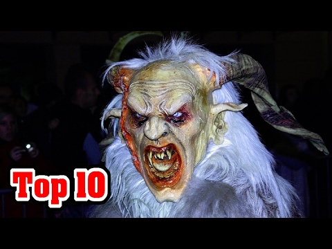 Top 10 MONSTER Krampus Facts - The Christmas Goat Demon