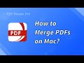 How to Merge PDFs on Mac?