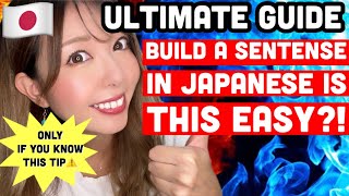 【MUST Know】Best Tips to Build a Sentence in Japanese| Sentence  Structure
