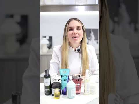 Cómo cuidar el pelo decolorado #cuidadocapilar #haircare