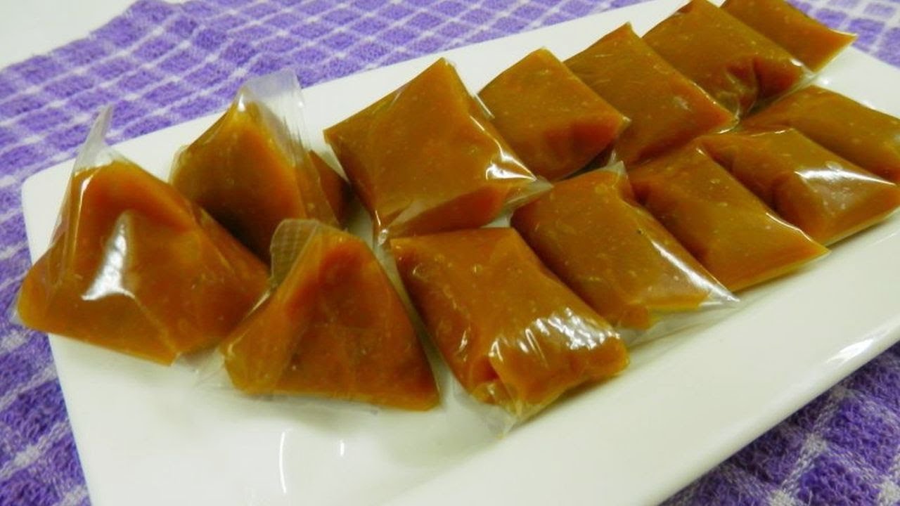 دودول(1) نكهة سكر النخيل حلوى توفي أسيوي- حلوى العيد المكرمل-طريقة تقليدية | ดอดอ กาละแมโบราณ-DODOOL